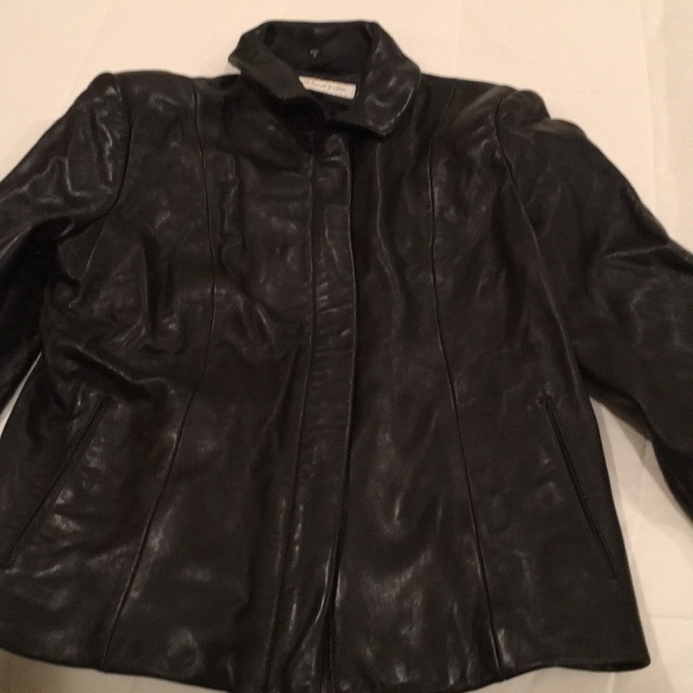 Leather jacket